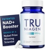 TRU NIAGEN Patented NAD Supplement for Brain Function, Anti Aging & Cell Regeneration, 300mg Niagen, 30 Servings | Supports Cellular Energy, Muscle | Nicotinamide Riboside (NR) Take 1 Daily | 1 Bottle - Image 2