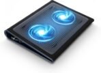 Targus 17 Inch Dual Fan Lap Chill Mat - Soft Neoprene Laptop Cooling Pad for Heat Protection, Fits Most 17" Laptops and Smaller - USB-A Connected Dual Fans for Heat Dispersion (AWE55US) - Image 2