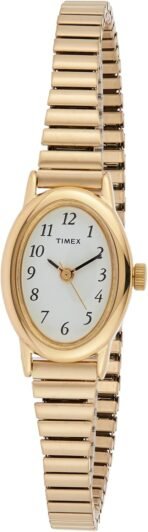 Timex Women's Cavatina Watch - TPearl Dial Gold-Tone Case - Image 2