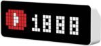 ULANZI TC001 Smart Pixel Clock, Gaming Setup Digital Alarm Clock with Weather - Awtrix Simulator - WiFi Connect, Social Media Counter, Retro Pixel Art Clock for Gaming Room,Bedside, Office Decor - Image 2