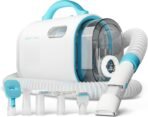 Uproot Clean Pet Groomer Vacuum Kit 7 in 1 - Cat & Dog Grooming Kit with Brush, Detangle, Deshed, Trim, Clean, & Dry Attachments - Complete Cat & Dog Grooming Vacuum for Shedding Pets - Image 2