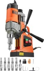 VEVOR Mag Drill Press, 1300W 1.57" Boring Diameter, 2922lbf Power Portable Magnetic Drill, 810 PRM, 11Pcs Drill Bits Electric Drilling Machine for Metal Surface, Industrial and Home Improvement - Image 2