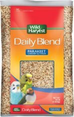 Wild Harvest Daily Blend Nutrition Diet for Parakeet, Canary and Finch 10 Pounds, Orange flavour - Image 2