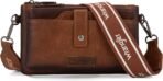 Wrangler Crossbody Wallet Purses Multi-function Card Holder Small Purse with Double Zipper - Image 2