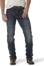 Wrangler Mens Retro Slim Fit Straight Leg Jean - Image 2