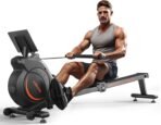 YOSUDA Magnetic/Water Rowing Machine for Home - Rower Machine Use with Bluetooth, App Supported, Rowing Machine for Beginners to Athletes, Comfortable Seat Cushion - Image 2