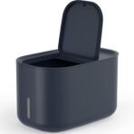 Zuutii Rice Storage Container,Food Container, Dry Food Storage, 7.2lbs Pet Food Dispenser, 11lbs Large Storage Bin with Lid,Silicone Ring & Moisture Proof, for Grain Cereal Soybean Corn, Dark Gray - Image 2