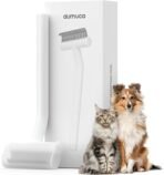 aumuca Undercoat Rake for Cats & Small/Medium Dogs – Deshedding Brush & Dematting Comb for Double-Coated Pets with Long or Short Hair, Matted Fur – Grooming Tool for Kitten, Puppy, Rabbit and Horse - Image 2