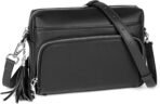 befen Genuine Leather Crossbody Purses for Women Small Crossbody Bags Purse with Built in RFID Blocking Wallet - Image 2