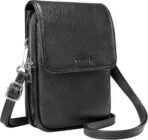 befen Genuine Leather Small Crossbody Bags for Women, Cell Phone Cross body Purse Bag with RFID Blocking Card Slots - Image 2