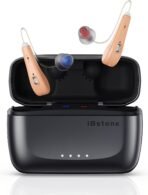 iBstone Edge Hearing Aids for Seniors Adults – Superior Sound Quality, IP67 Waterproof & Sweatproof, Durable for Outdoor Sports, Rain & Sweat, 1.5H Fast Charging - Image 2