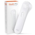iHealth No-Touch Forehead Thermometer for Adults, Kids, Babies - 1s Fast Accurate, 3 Ultra-Sensitive Sensors, Quiet Vibration Feedback, Digital Large LED Digits, Easy to Use for Home & Nurses, PT3 - Image 2