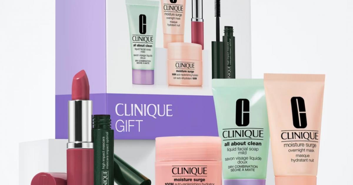 M&S is giving away a free Clinique beauty box worth £79