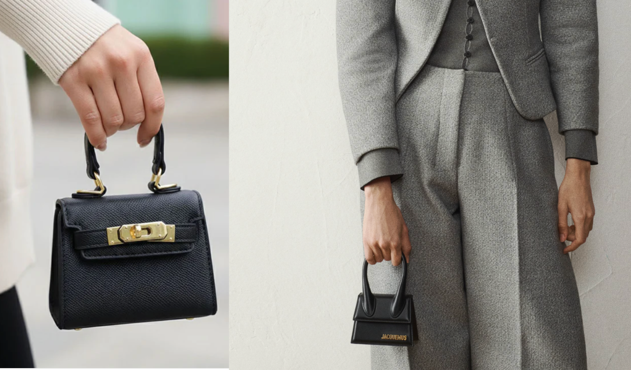 Mini handbags trend turns fashion into a statement of less is more