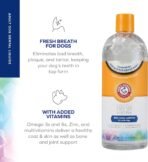 ARM & HAMMER Fresh Spectrum Coconut Mint Dog Water Additive, 473ml, Best Dental Care for Dogs, Removes Plaque & Tartar, Freshens Breath, Gum & Teeth Cleaning, No Brushing, Easy to Use Pet Oral Hygiene - Image 5