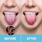 Tongue Scraper for Adults by HOKIN (2Pcs Oral Care Pack) Stainless Steel Tongue Cleaners Reduce Bad Breath 100% Metal Tough Scrapers Men and Women Hygiene Product - Image 2
