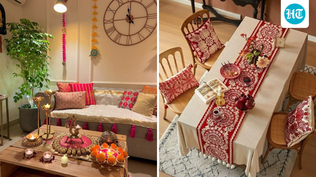 Festive home makeover on a budget with decor pieces you can reuse all year